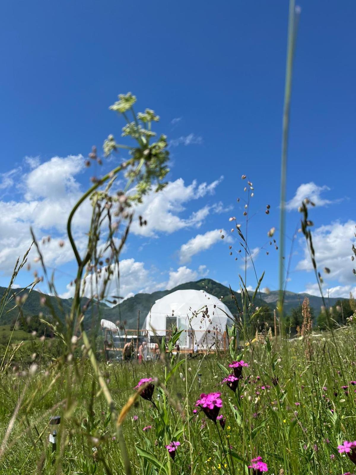 فندق Tranquil Dome - Manta'S Retreat Glamping Cornereva المظهر الخارجي الصورة
